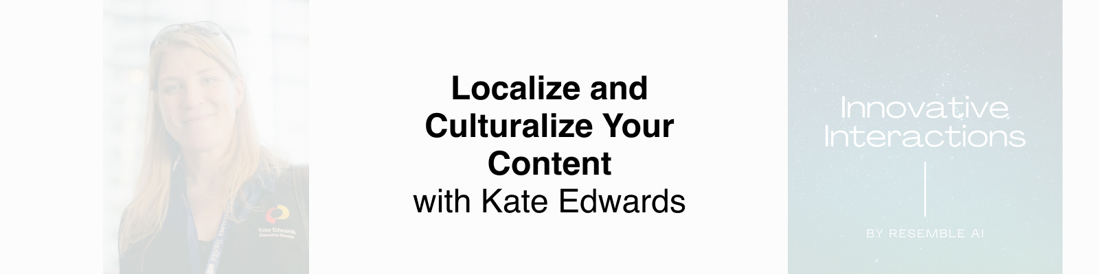 Localize and Culturalize games with Kate Edwards.