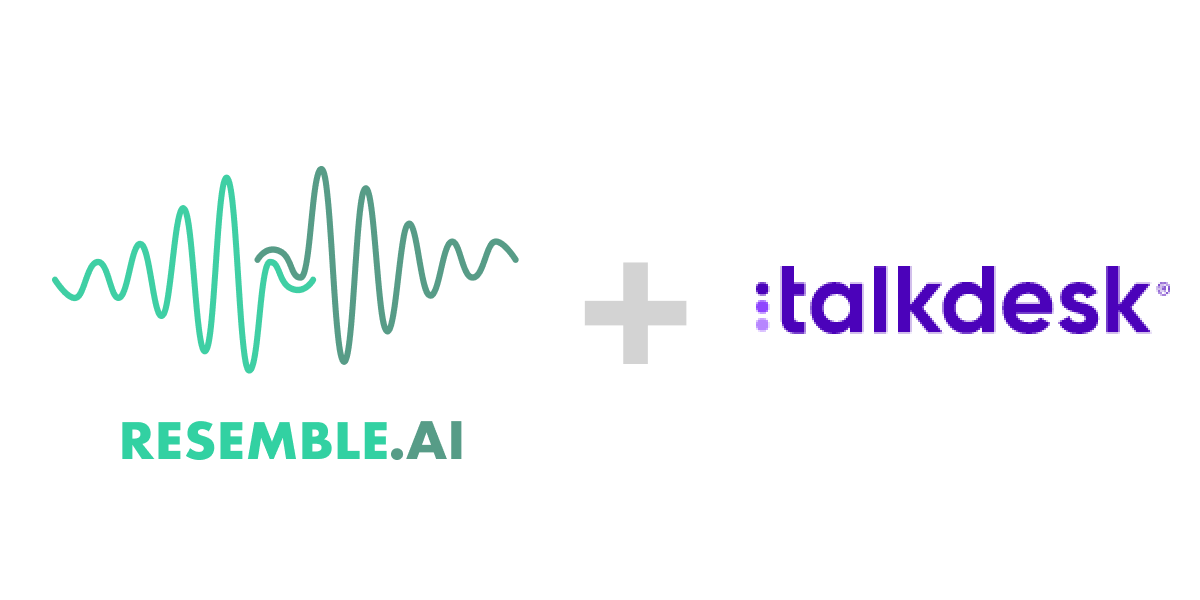 resemble ai with talkdesk