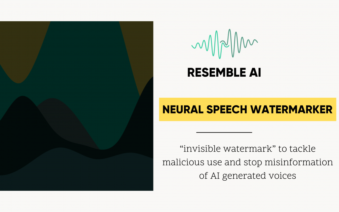 Introducing Neural Speech Watermarker