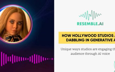 How Hollywood Studios Are Dabbling in Generative Voice AI