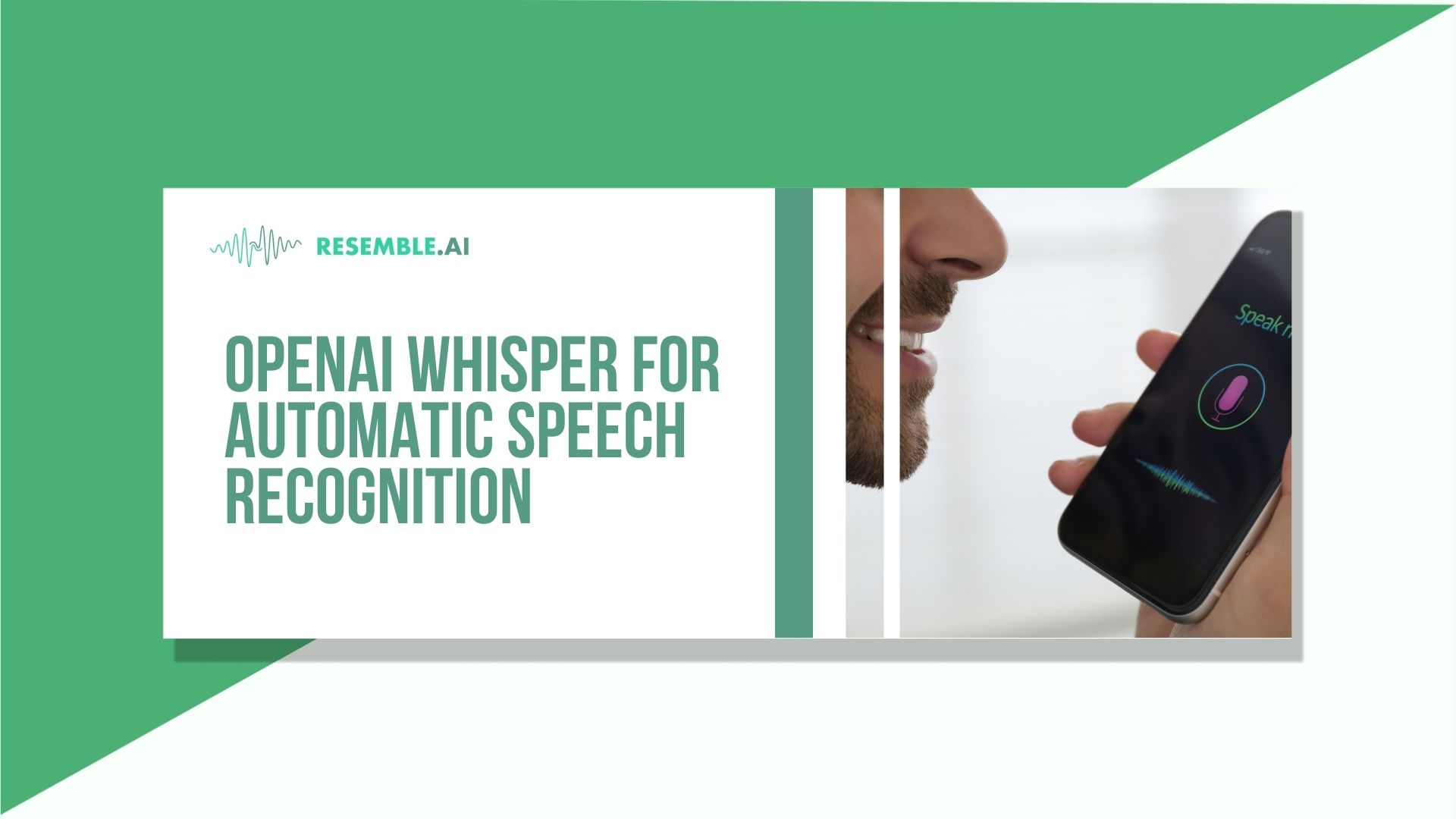 automatic speech recognition using openai whisper without a GPU