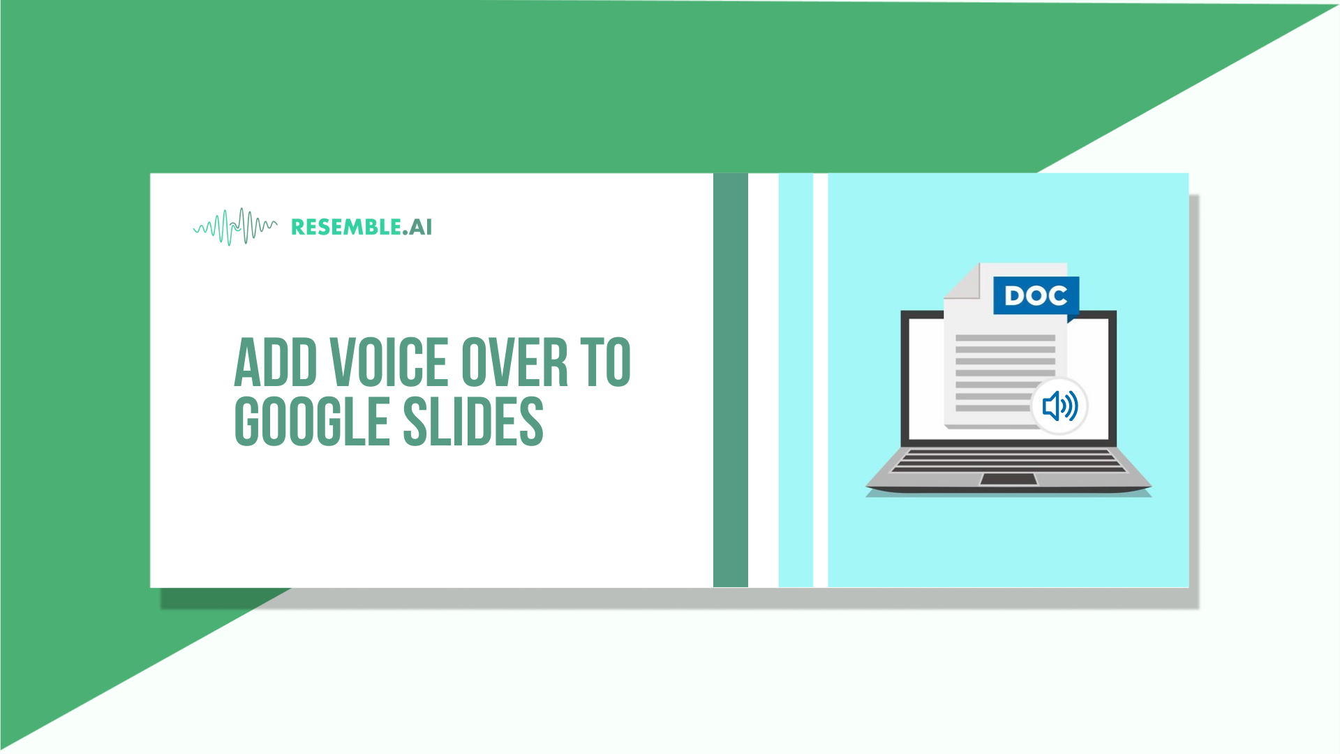 how to do a voice over google slides