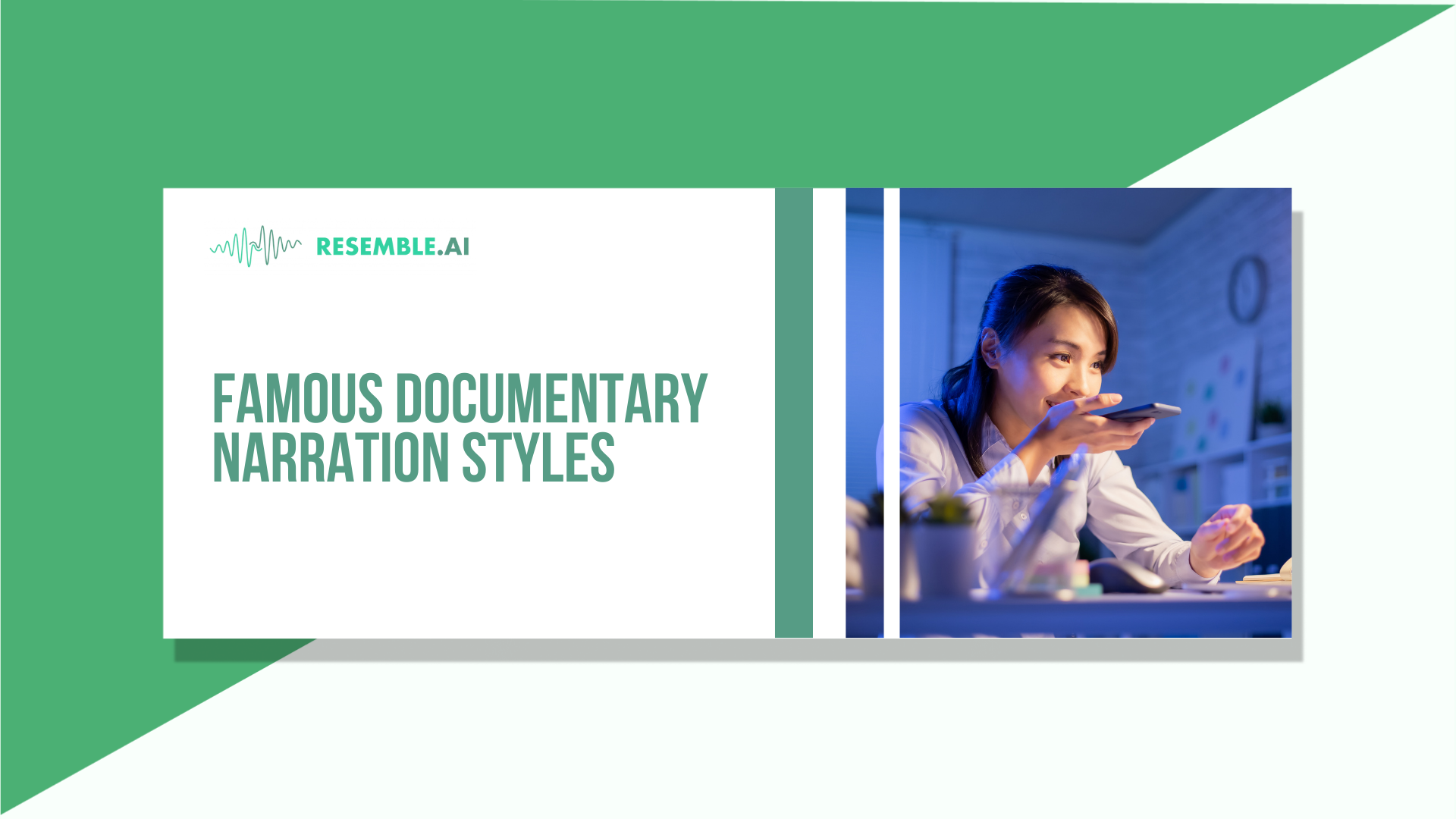 documentary voice over