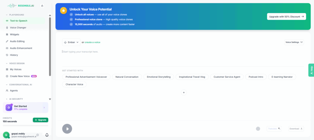 Generate the Vocal Performance