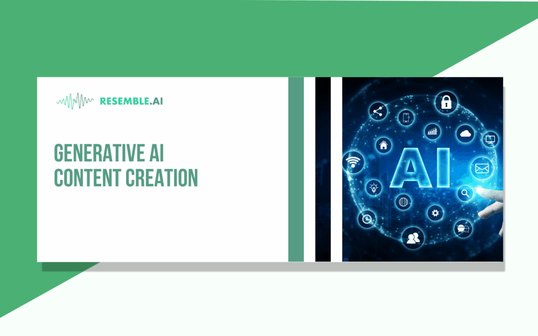 generative AI content creation