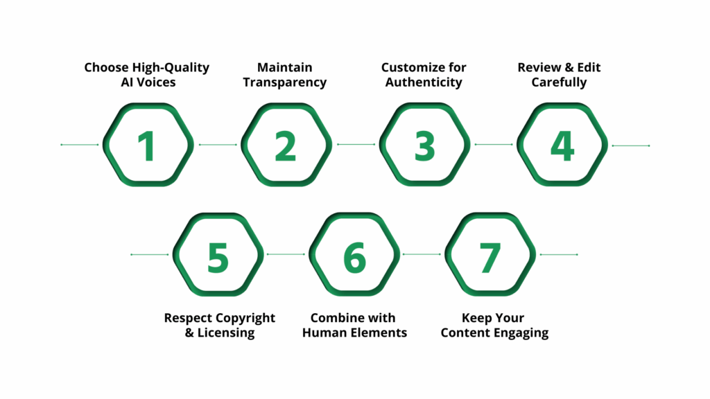 Best Practices for Using AI Voices on YouTube