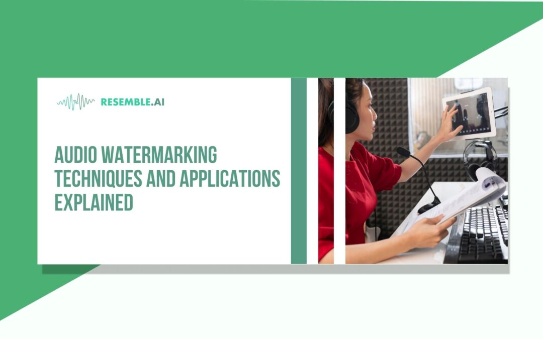 Audio Watermarking Techniques and Applications Explained