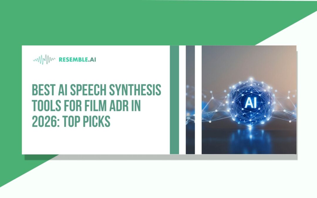 Best AI Speech Synthesis Tools for Film ADR in 2026: Top Picks