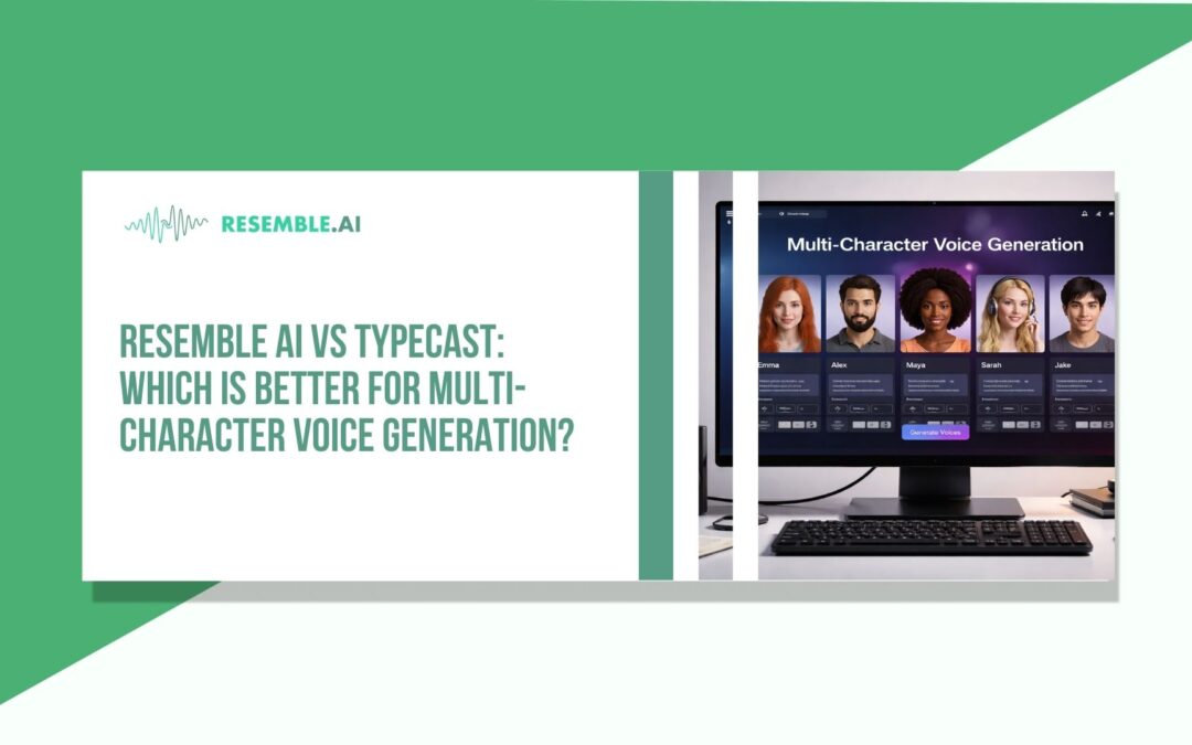 Resemble AI vs Typecast: Which Is Better for Multi-Character Voice Generation?
