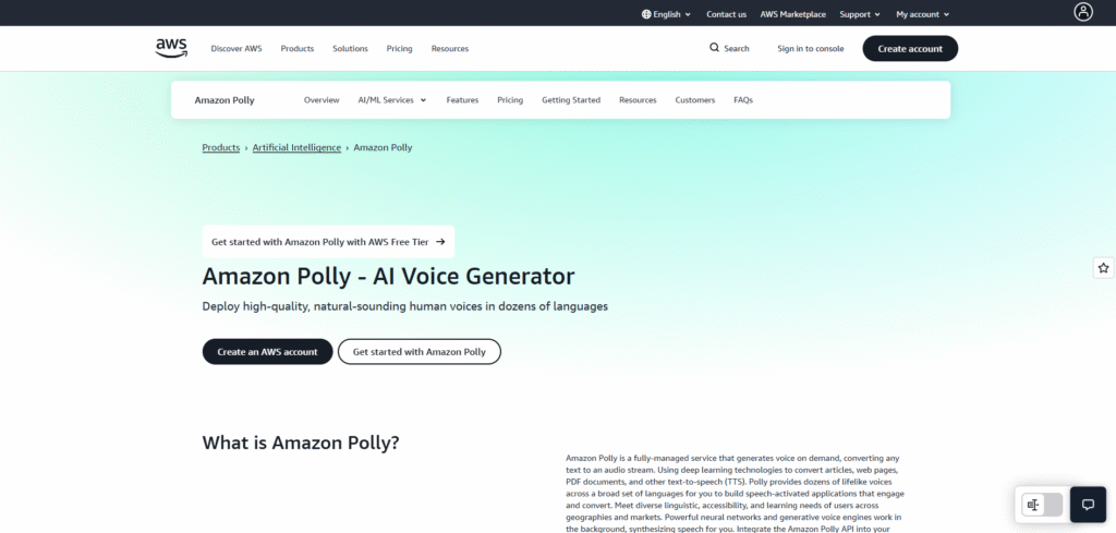 Amazon Polly
