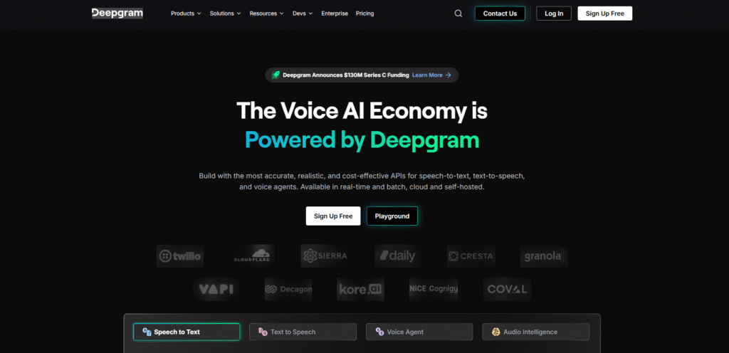 Deepgram (Speech API)