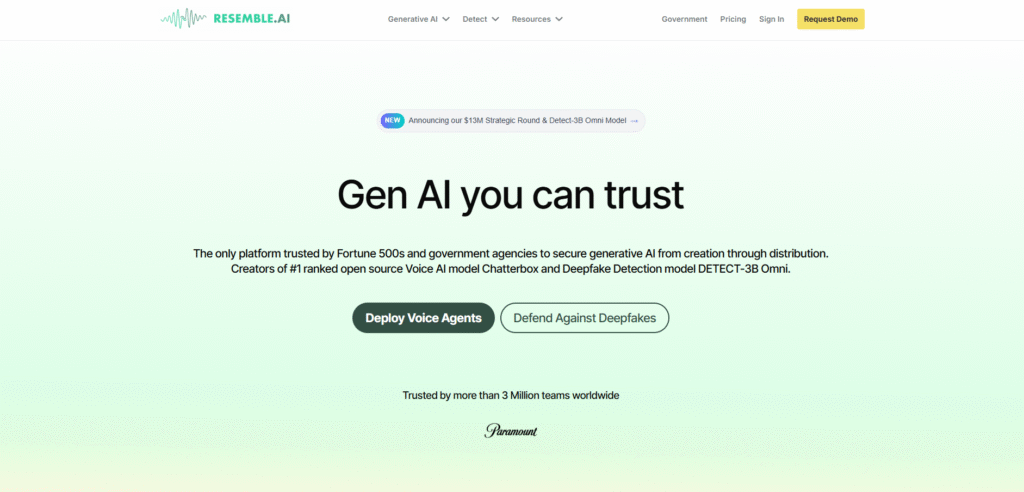 Resemble AI: Deep Customization Meets Expressive Narration