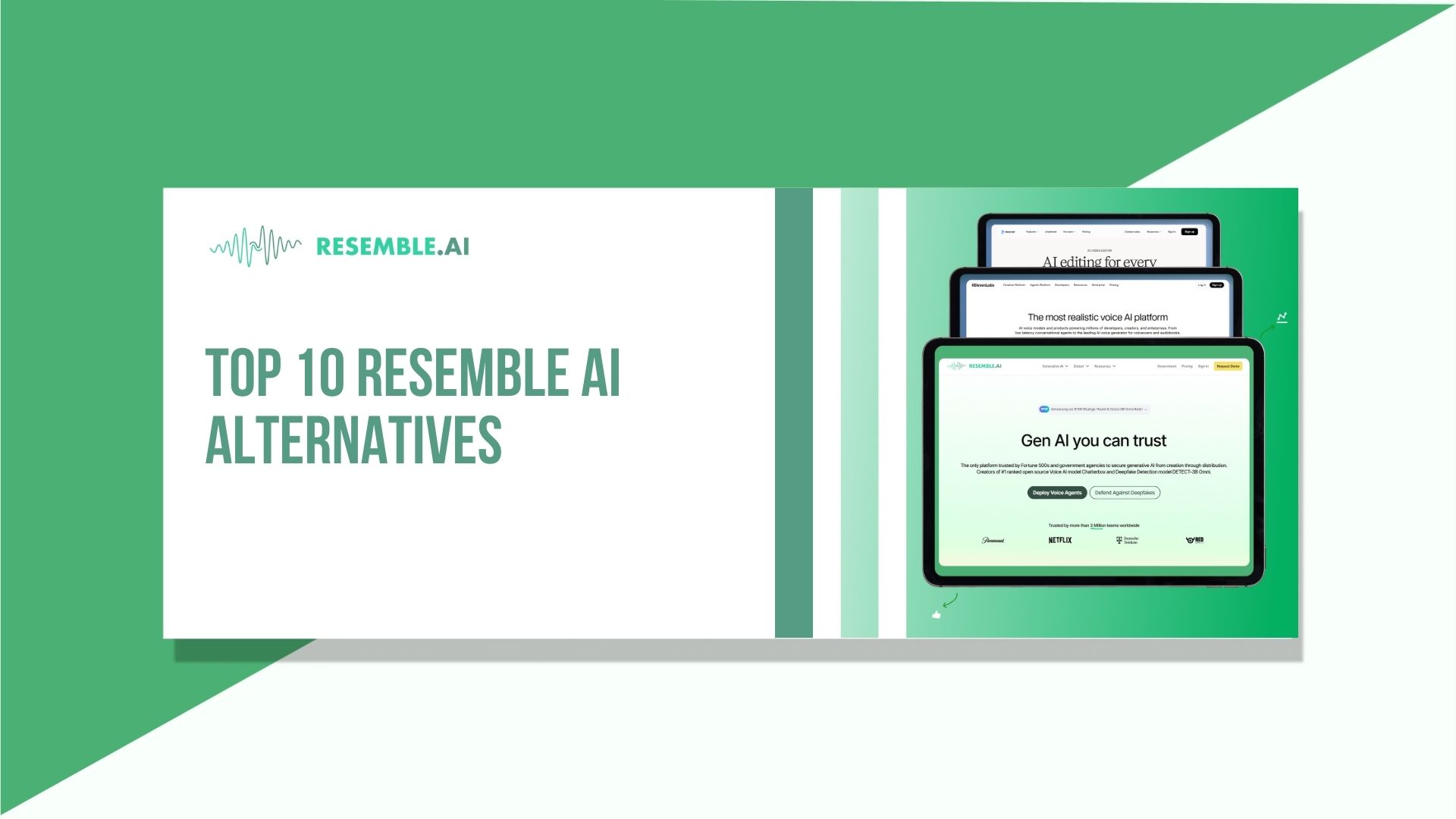 Top 10 Resemble AI Alternatives for 2026